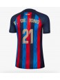 Barcelona Frenkie de Jong #21 Heimtrikot für Frauen 2022-23 Kurzarm